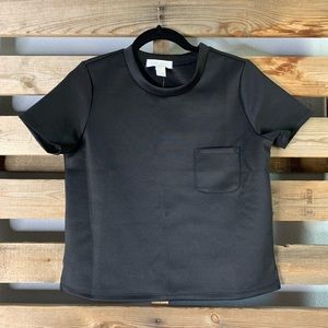 Forever 21 Scuba T-shirt with Pocket